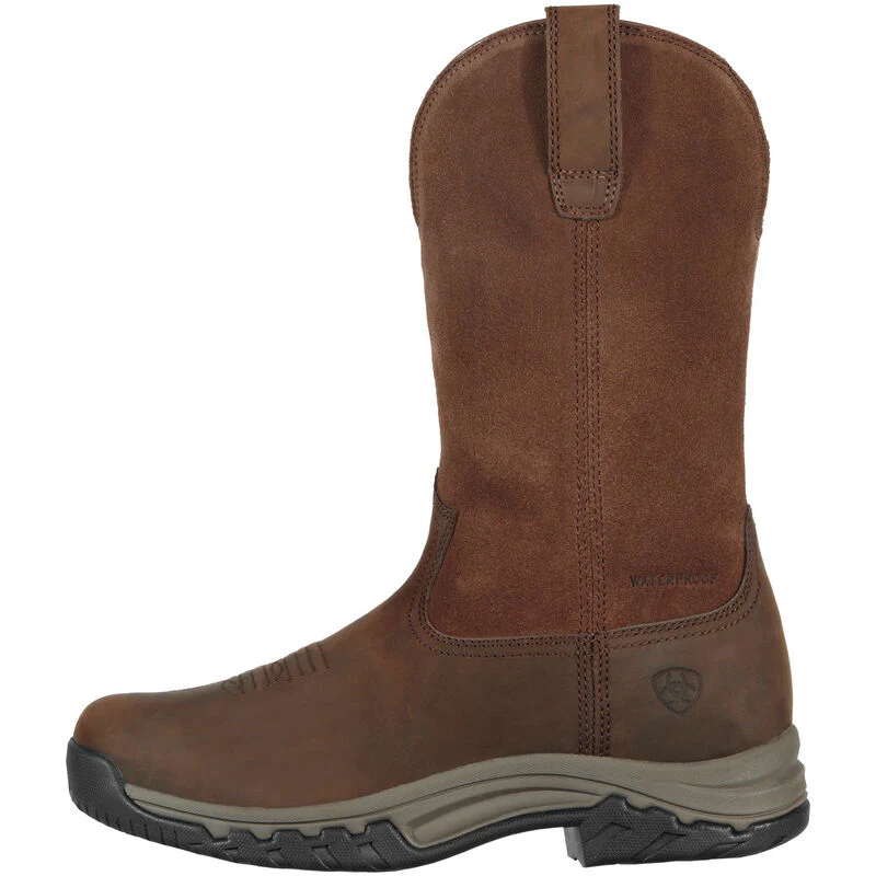 Ariat Women's Terrain Pull-On Waterproof Boots - Distressed Brown - Image 2