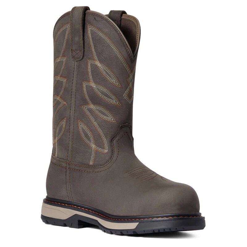 Ariat Women's Riveter CSA Glacier Grip Waterproof 400g Composite Toe Work Boots - Dark Storm - Image 2
