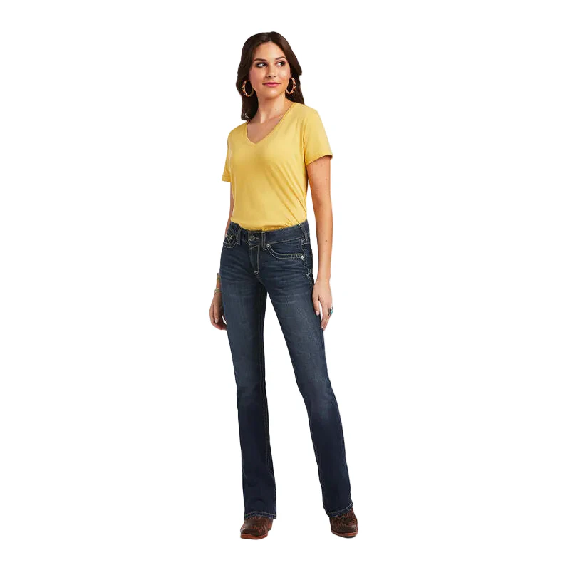 Ariat Women's R.E.A.L. Perfect Rise Lexie Boot Cut Jeans - Missouri - Image 3