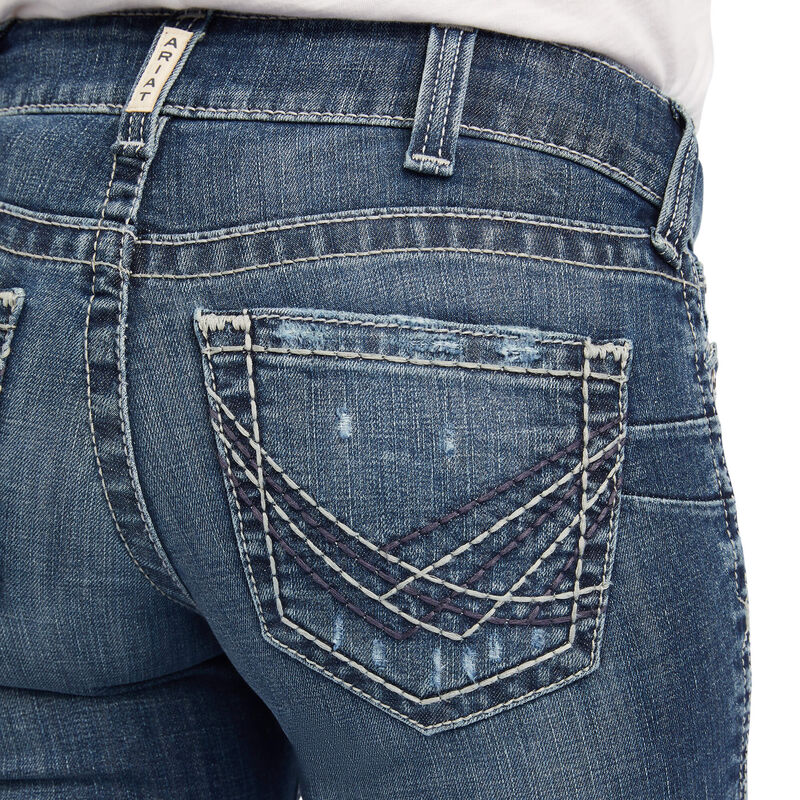 Ariat Women's R.E.A.L. Raquel Boot Cut Jeans - Canadian - Image 4