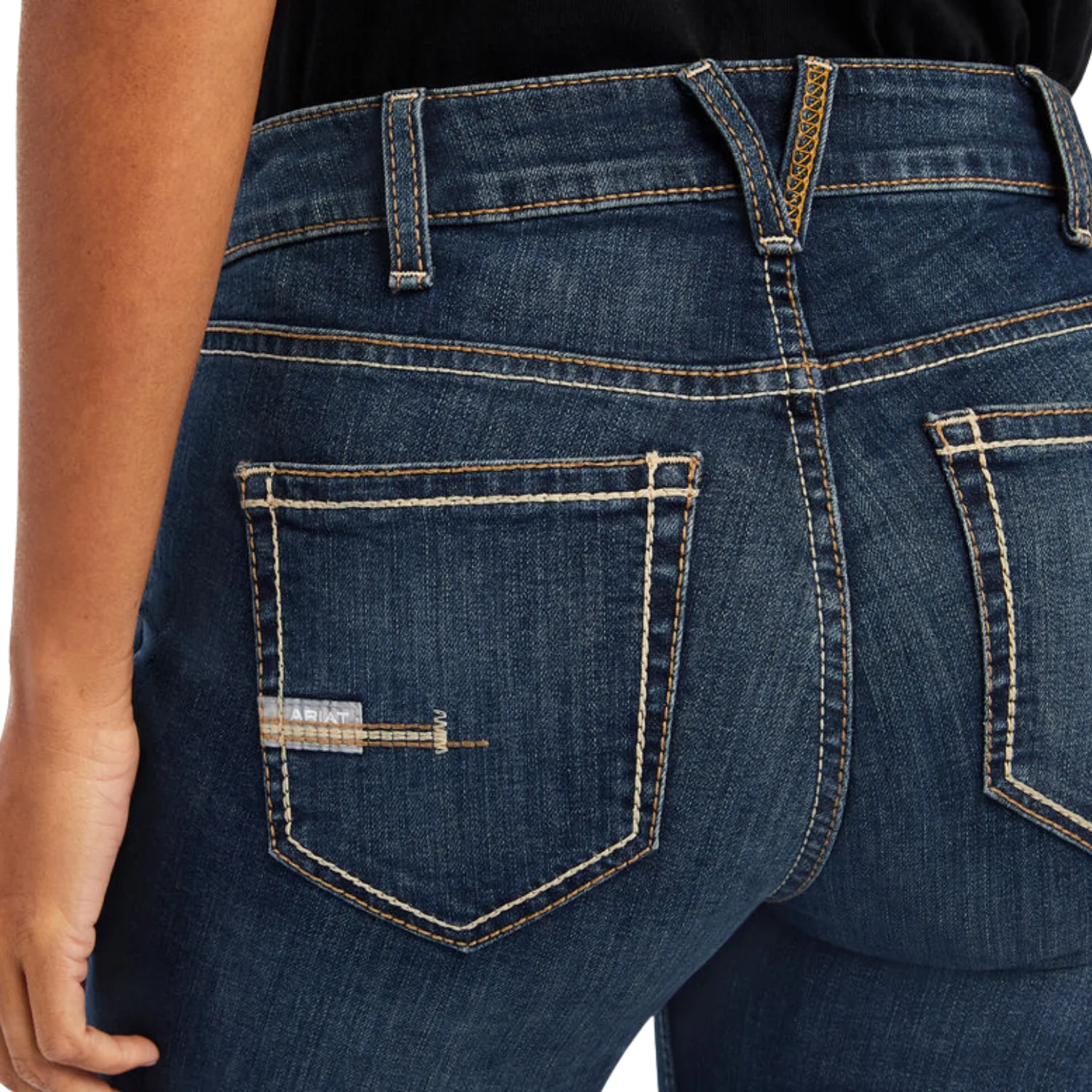 Ariat Women's Rebar Riveter Straight Jeans - Atlanta - Image 6
