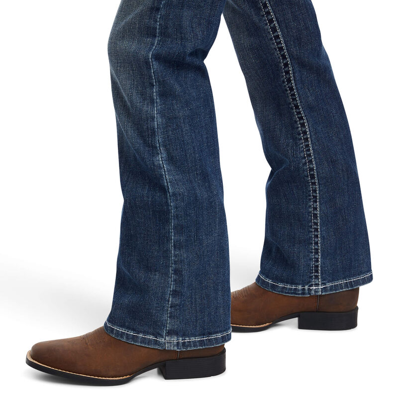 Ariat Girl's REAL Maggie Boot Cut Jeans - Image 4