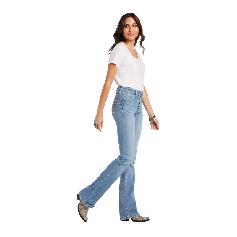 Ariat Women's REAL High Rise Felicity Boot Cut Jeans - Image 3