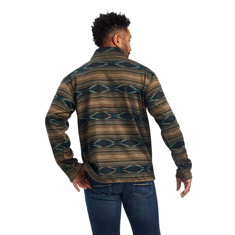 Ariat Men's Wesley Sweater Brindlewood Serape - Image 2