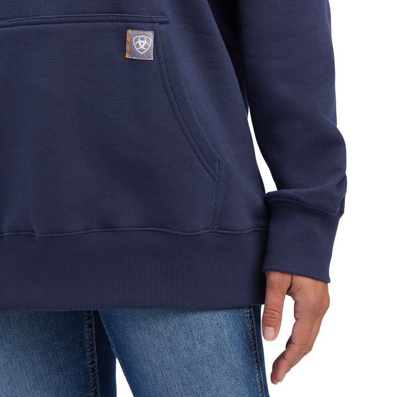 Ariat Womens Rebar Aztec Flag Graphic Hoodie - Image 4