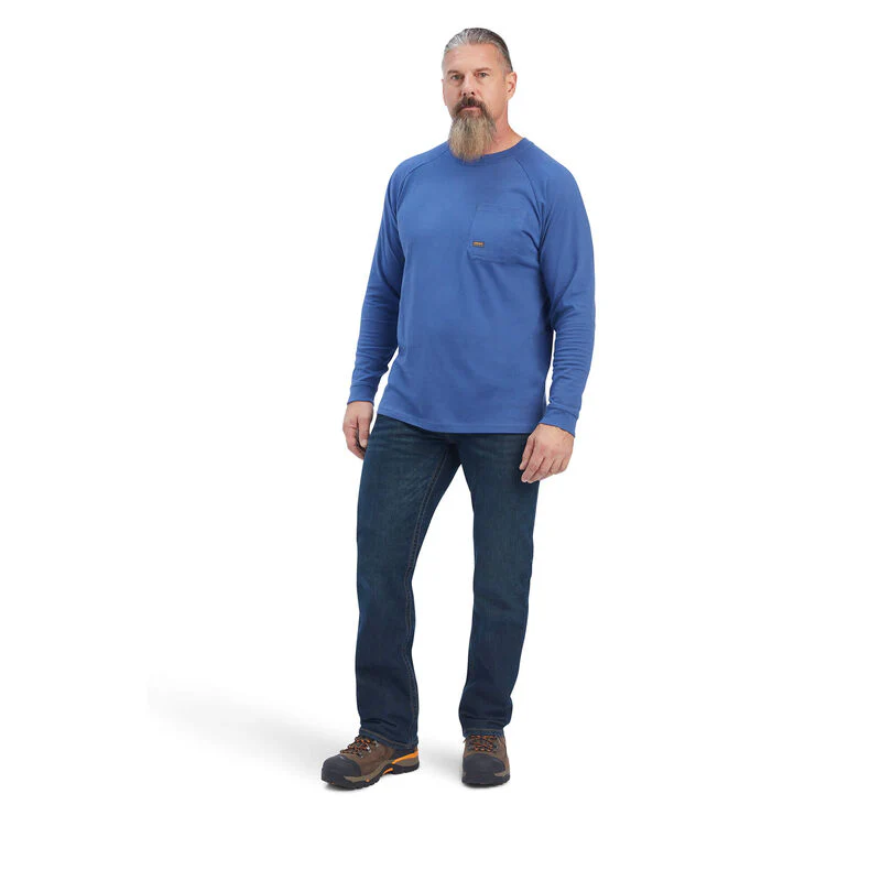 Ariat Mens Rebar Cotton Strong Roughneck Graphic T-Shirt - Image 3
