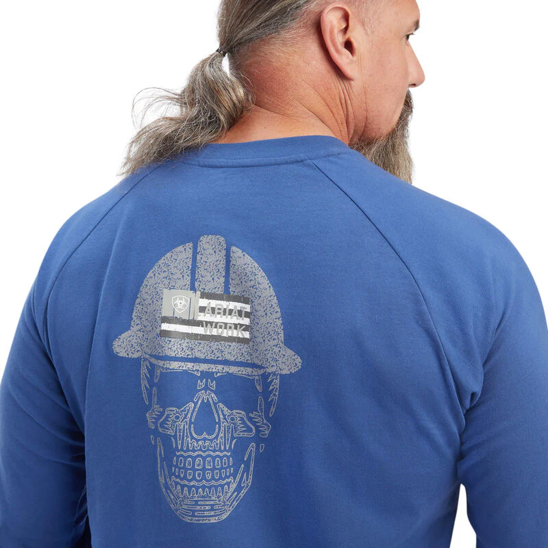 Ariat Mens Rebar Cotton Strong Roughneck Graphic T-Shirt - Image 4