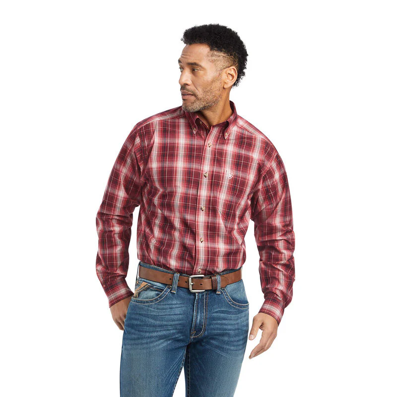 Ariat Men's Pro Wagner FTD LS Shirt  Rio Red