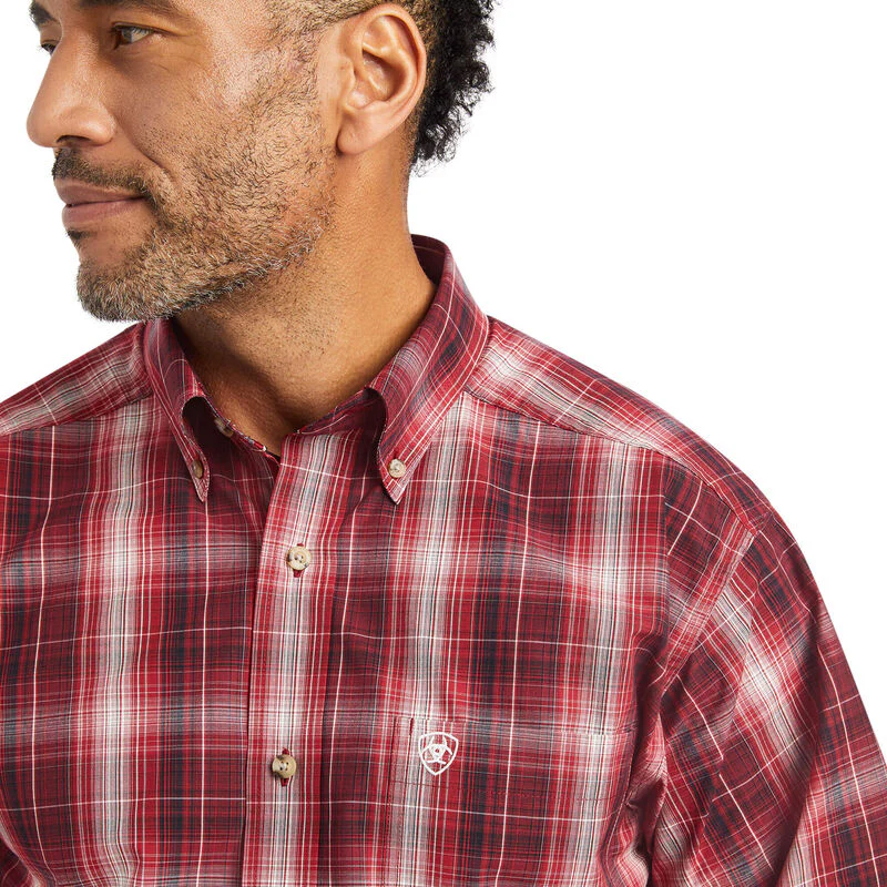 Ariat Men's Pro Wagner FTD LS Shirt  Rio Red - Image 4