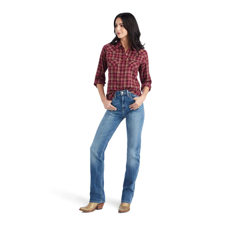 Ariat Women's REAL Trail Blaze Snap LS Shirt - Image 3