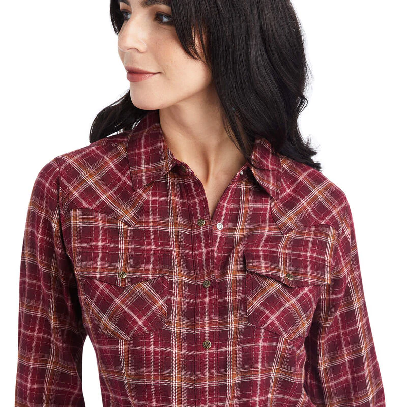 Ariat Women's REAL Trail Blaze Snap LS Shirt - Image 4