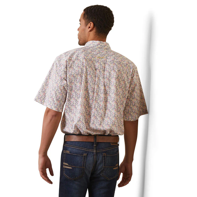 Ariat Men's Danon Classic Fit Shirt - White - Image 2