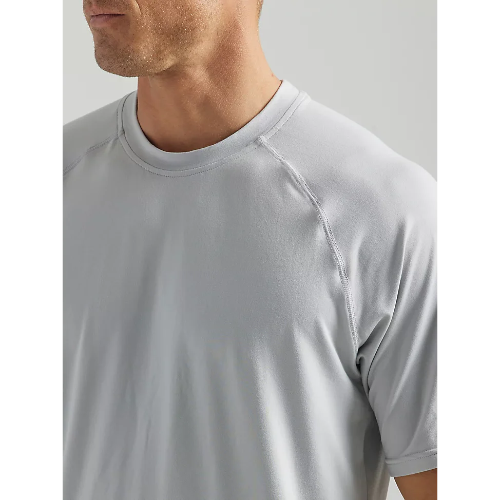 ATG by Wrangler Mens Performance Knit Shirt - Harbor Mist - Image 4
