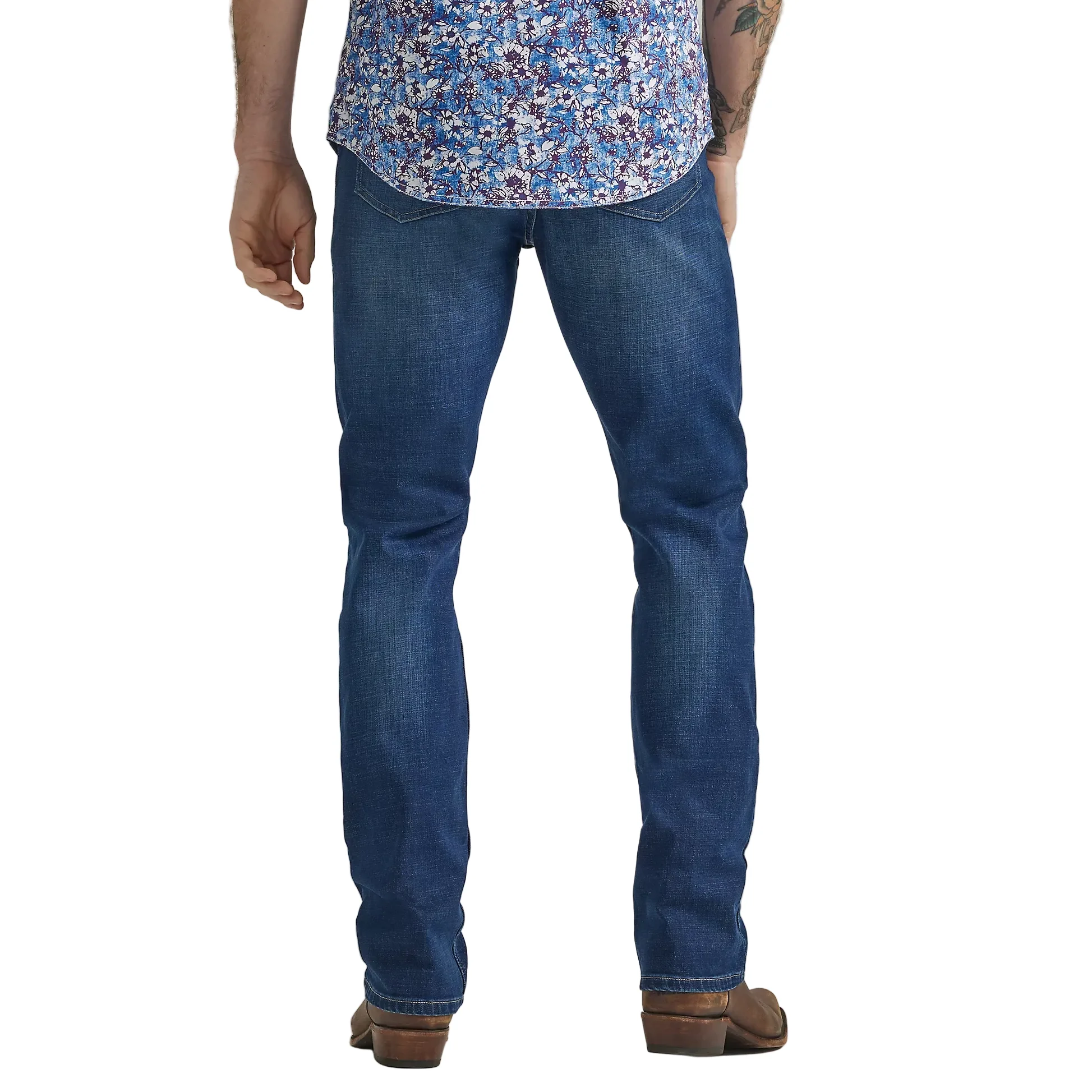 Wrangler Men's 20X No.44 Slim Straight Jeans - Fawnbrook - Image 3