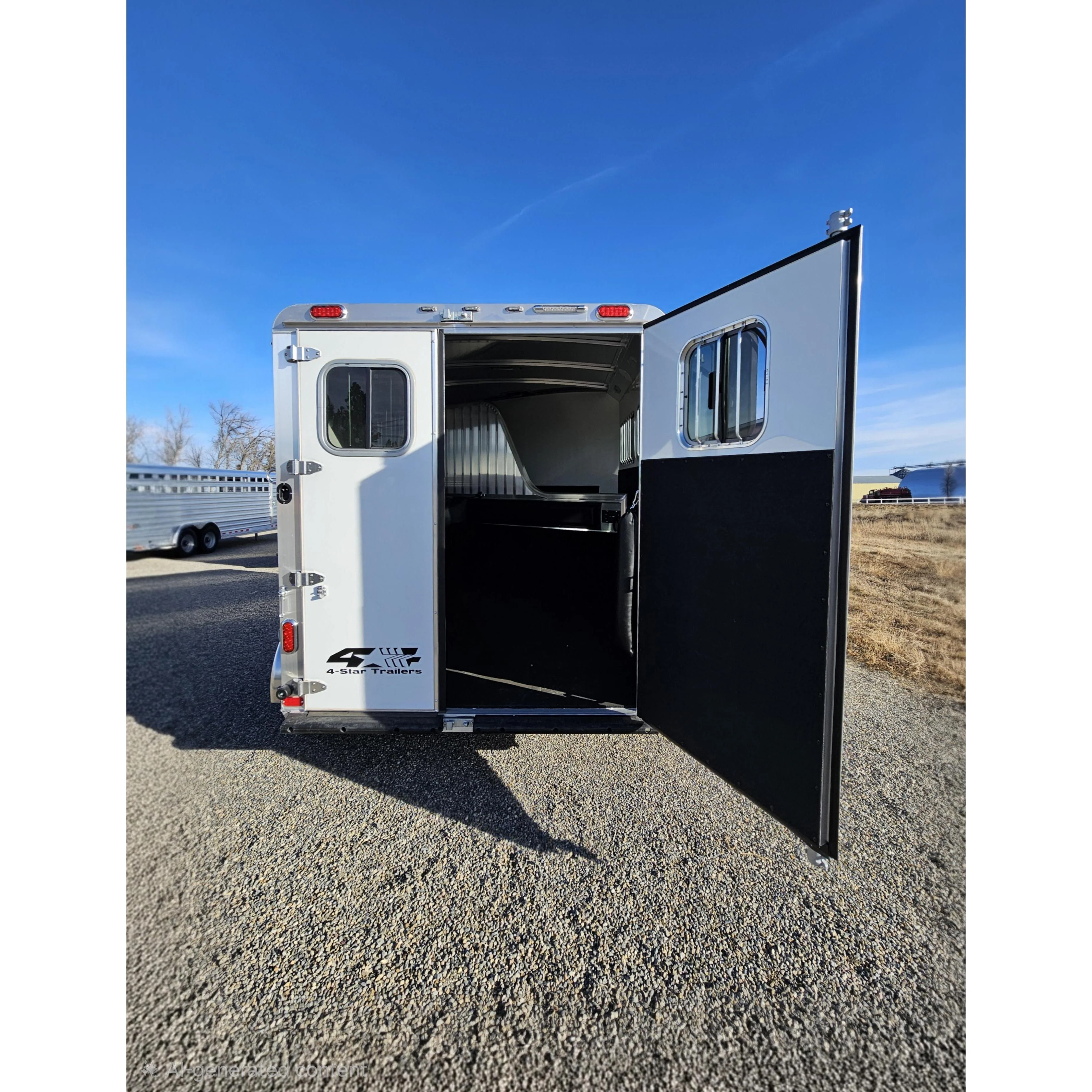 2026 4-Star 11' 2-Horse Slant Load Bumper Pull - Image 9