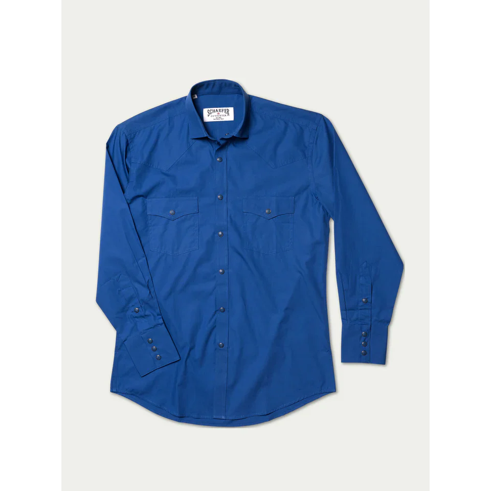 Schaefer Mens Classic Abilene Light Western Shirt - Image 2