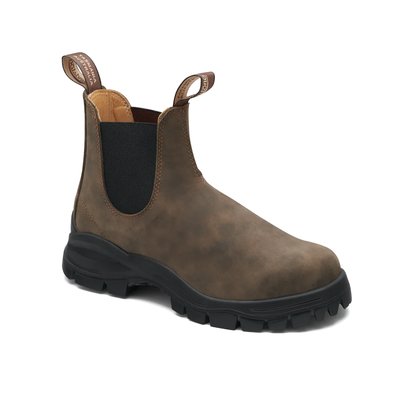 **Blundstone Unisex #2239 Lug Sole Boots - Rustic Brown