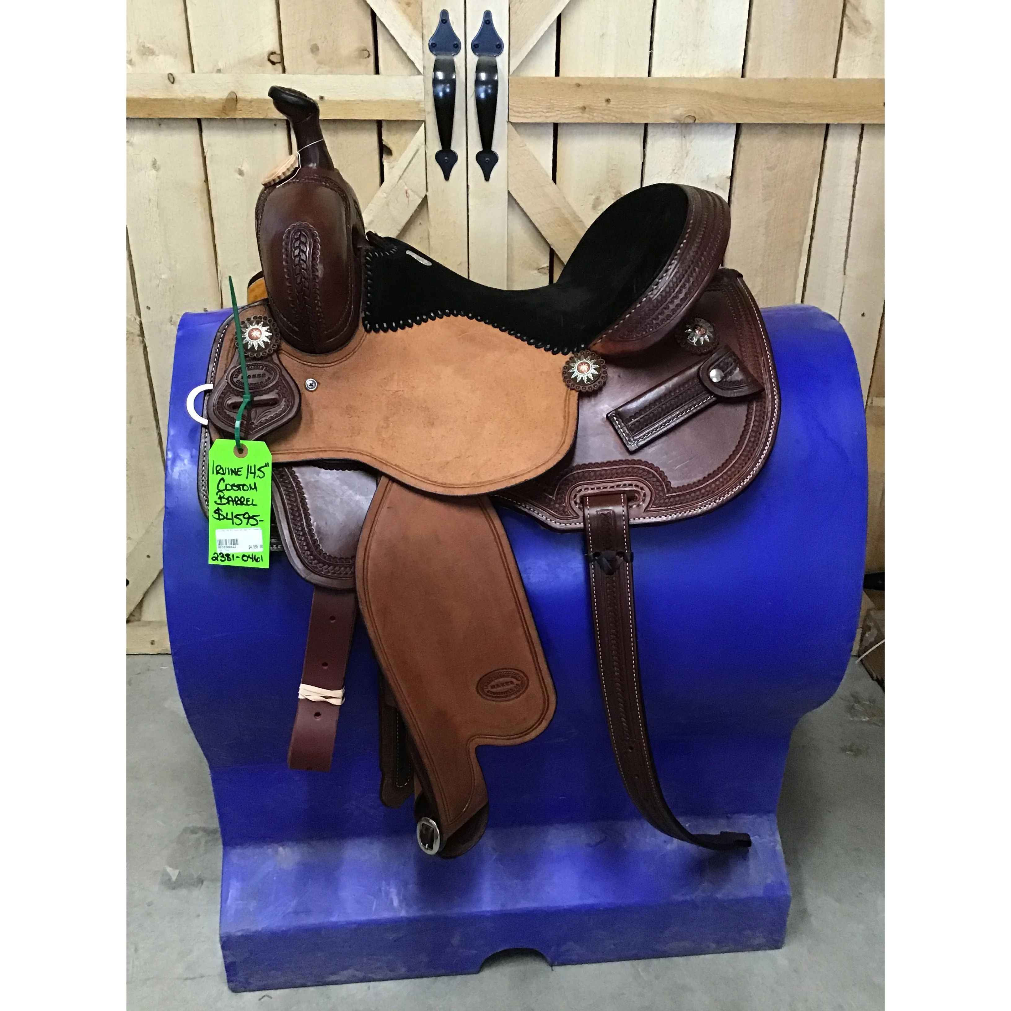Irvine Custom 14.5" Barrel Saddle