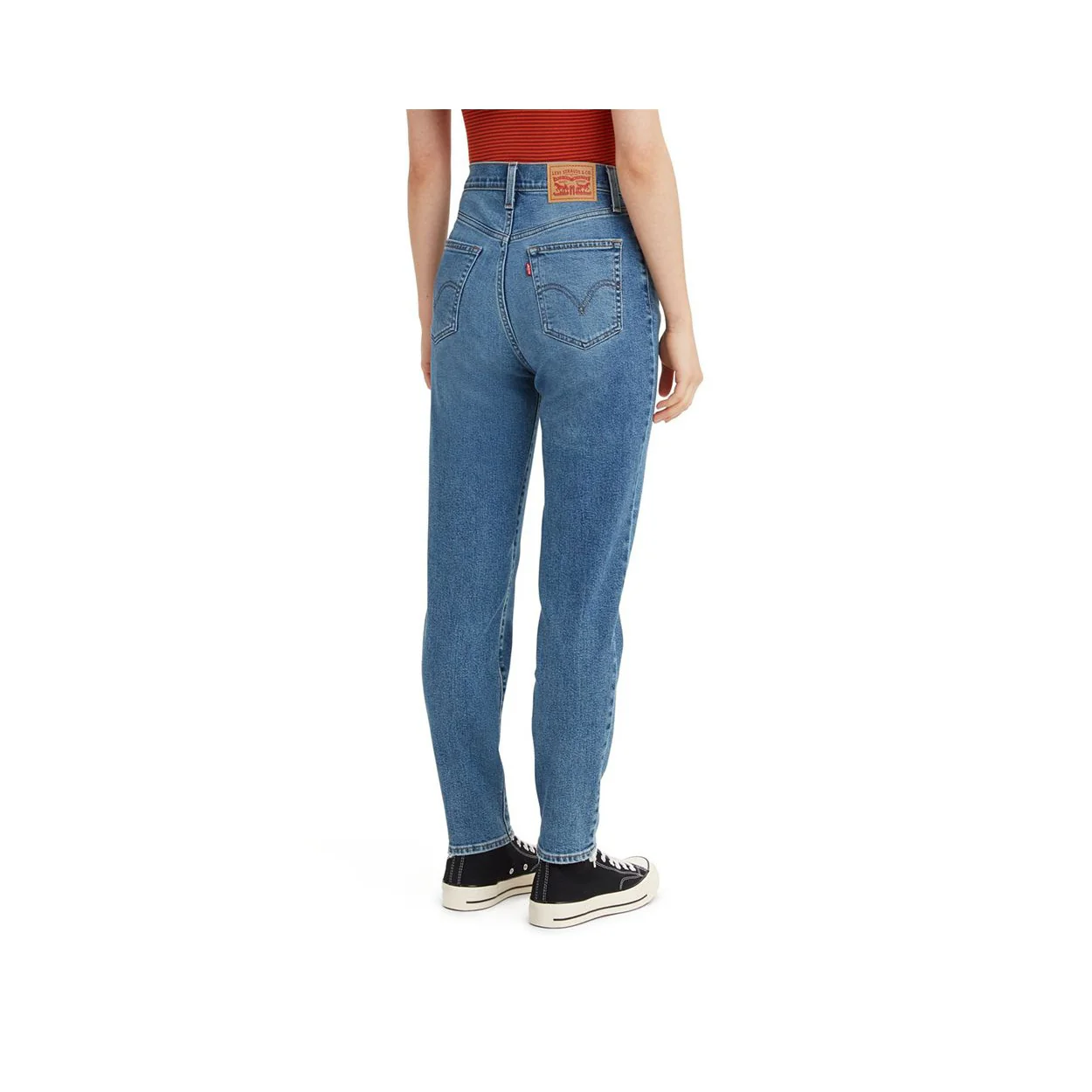 Levi Women's High Waisted Mom Jeans - Winter That's Her - Image 3