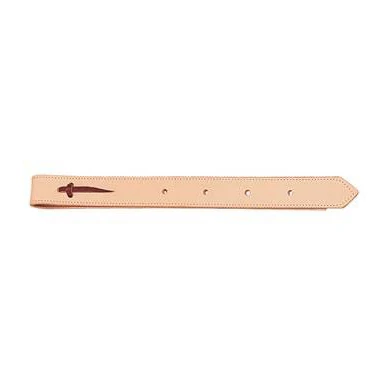 Weaver Doubled and Stitched Skirting Leather Off Billet 1 3/4"x39" - Image 3