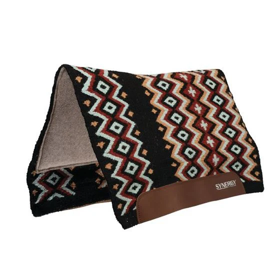 Weaver Synergy Contoured Performance Saddle Pad w/Merino Fleece - 33x38 - Image 19