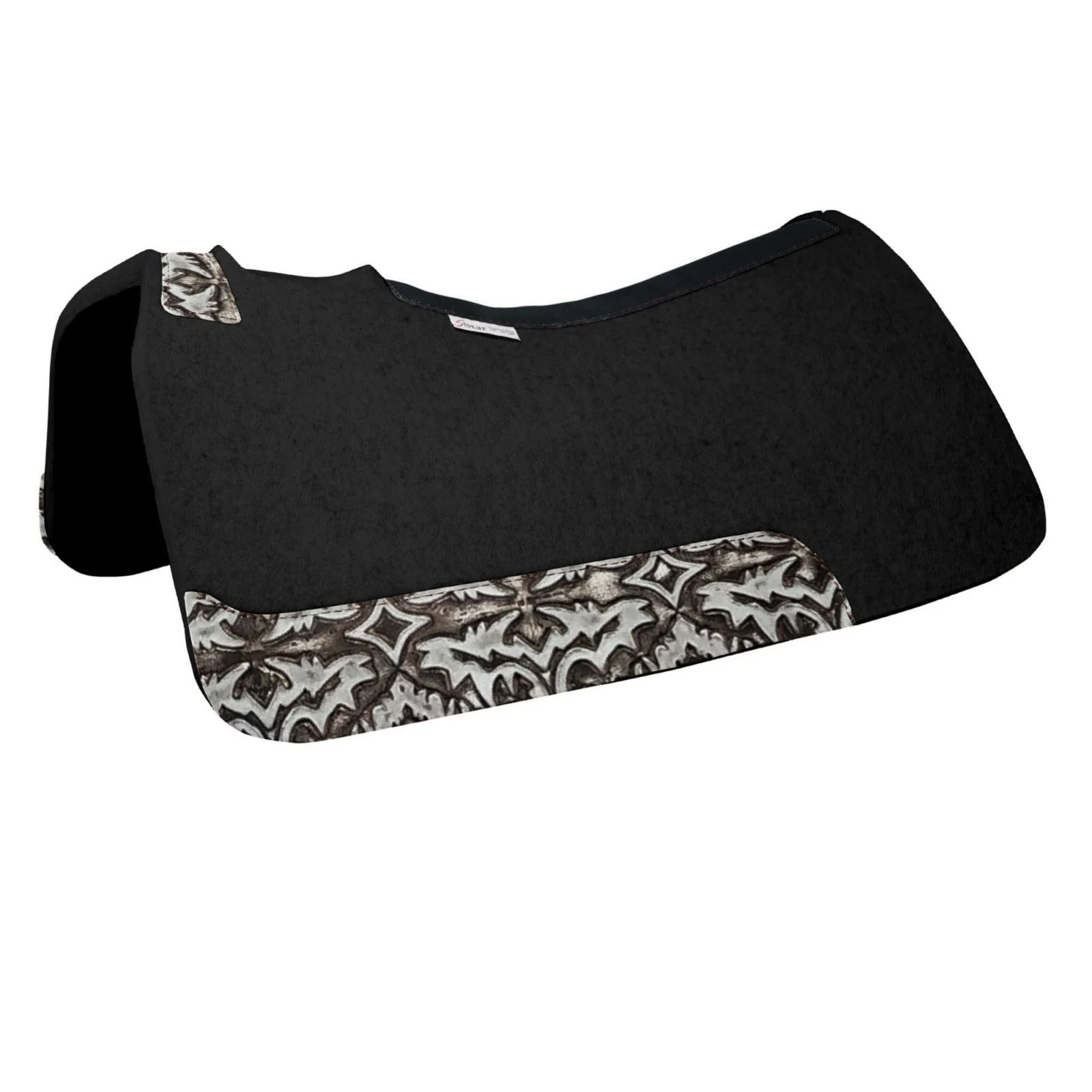 5-Star 3/4" Contoured Black Barrel Pad-Ivory Loredo Wear Leathers