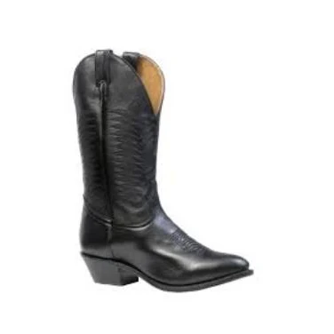Men's Western Boot - Sporty Black Deer Tan