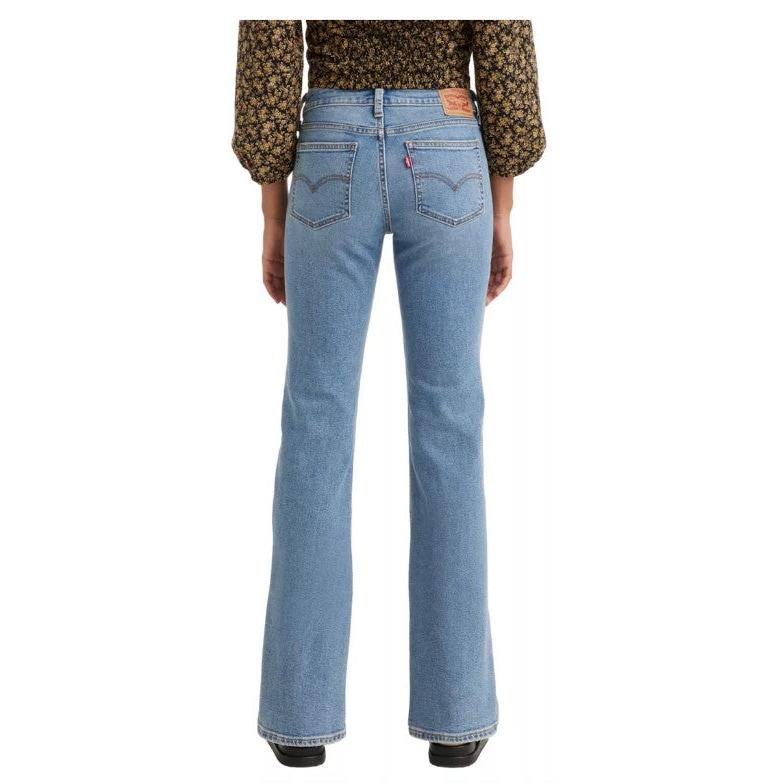 Levi Women's Super-Low Bootcut Jeans - Hydrologic (Light Mid Wash) - Image 2