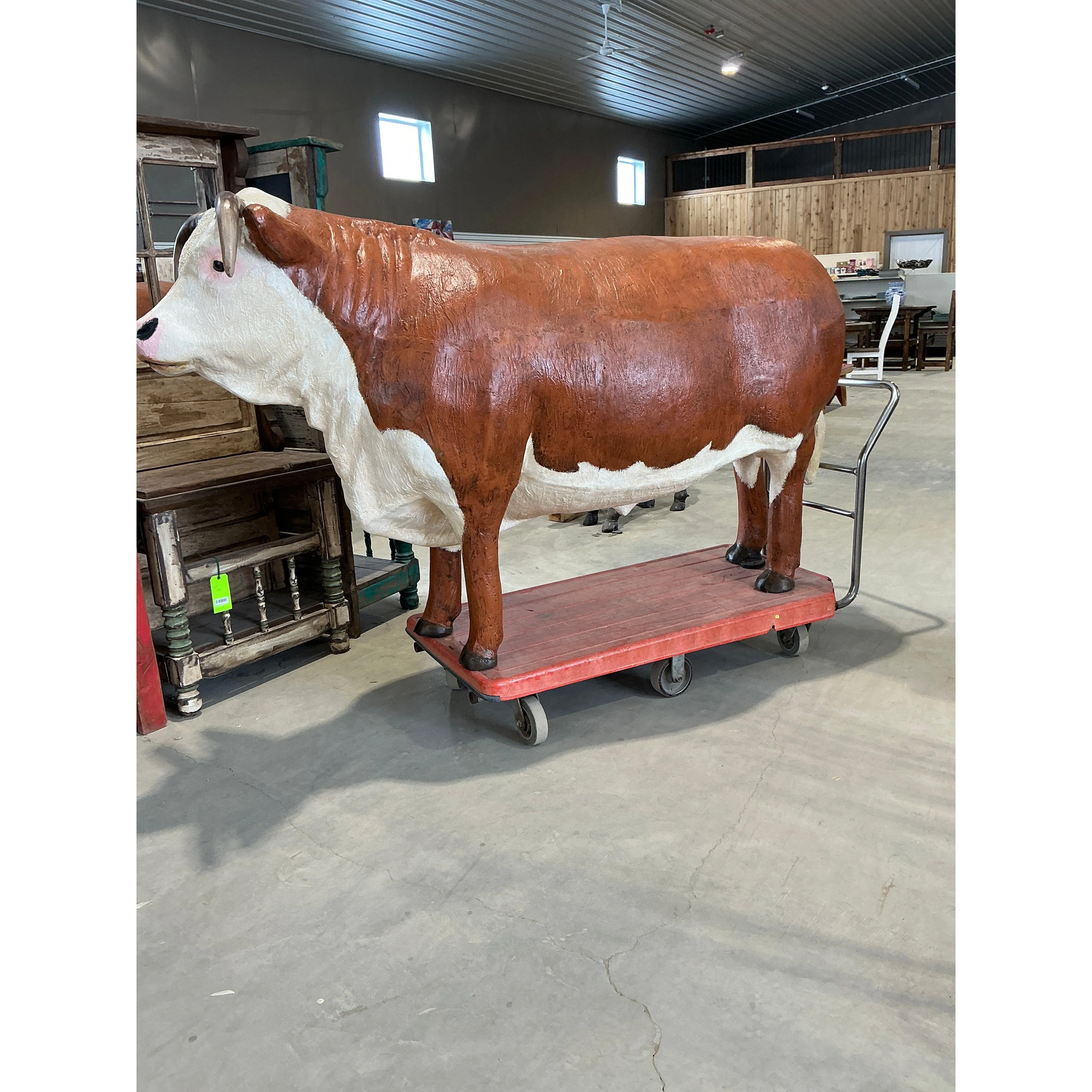 Aluminum Herford Bull-Life Size