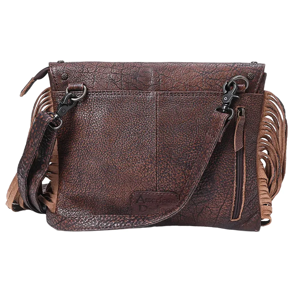 American Darling Hand Woven Saddle Blanket Crossbody Bag - Image 2