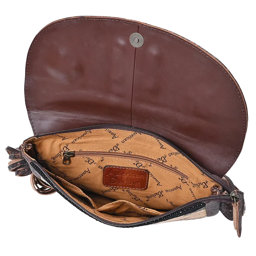 American Darling Hand Woven Saddle Blanket Crossbody Bag - Image 3