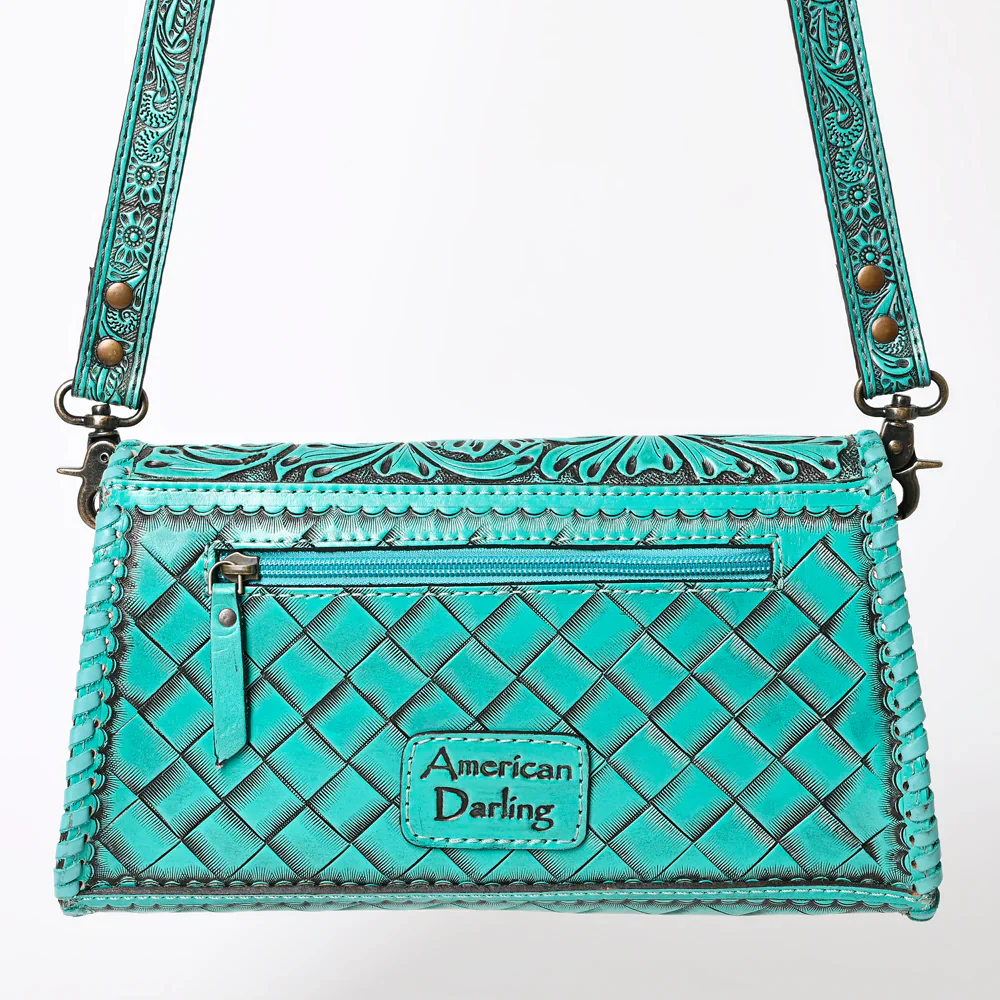 American Darling Leather Purse - Turquoise - Image 2