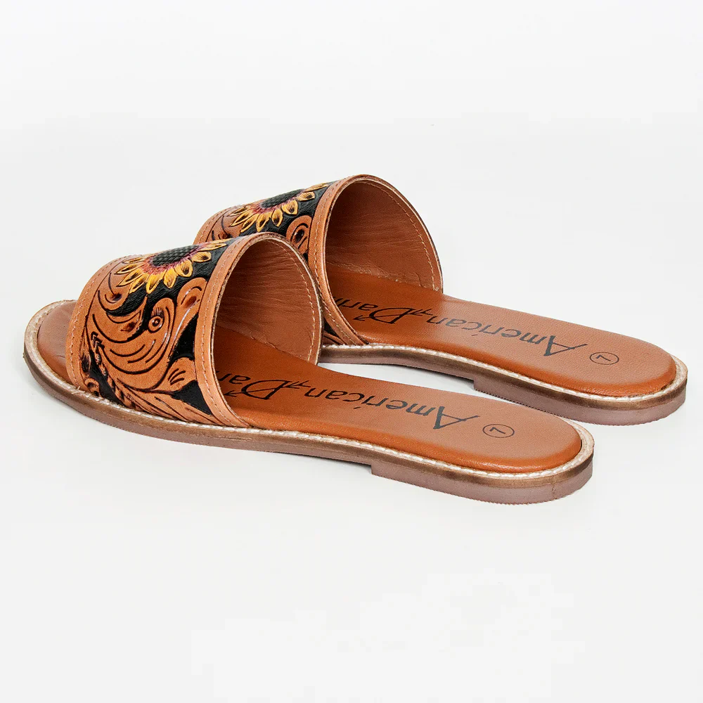 American Darling Sandals - Sunflower Design - Image 3