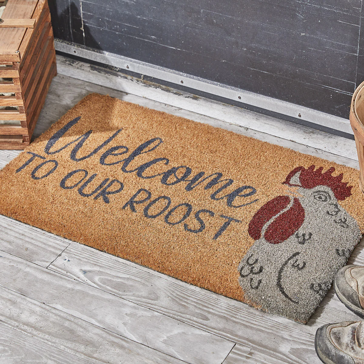 Welcome to our Roost Doormat - Image 3