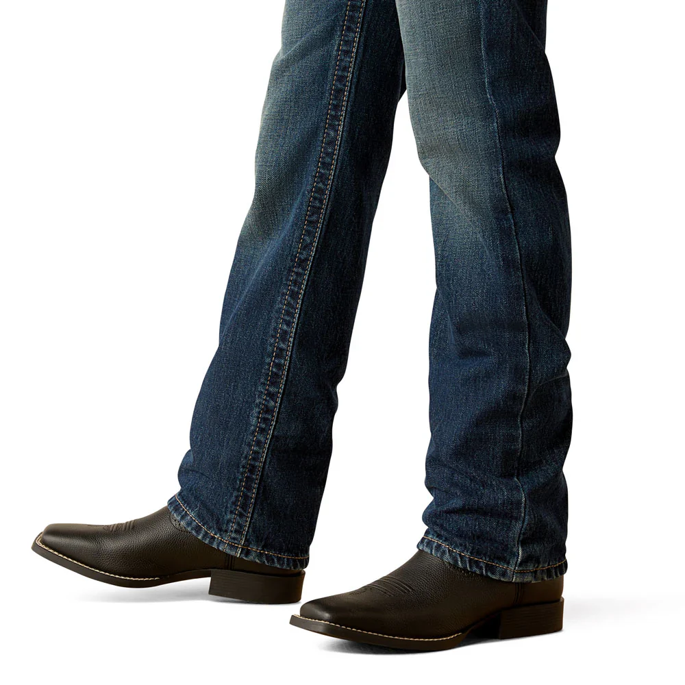 Ariat Boy's B5 Slim Nate Straight Leg Jeans - Cyclone - Image 5