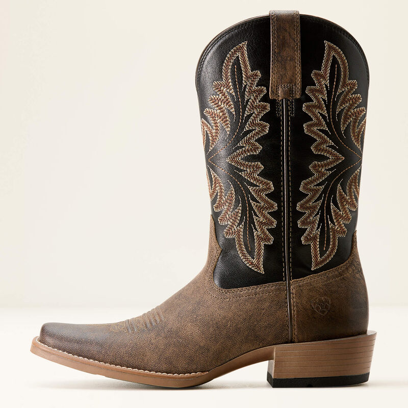Ariat Men's Renegade Cowboy Boot - Stone & Black - Image 2