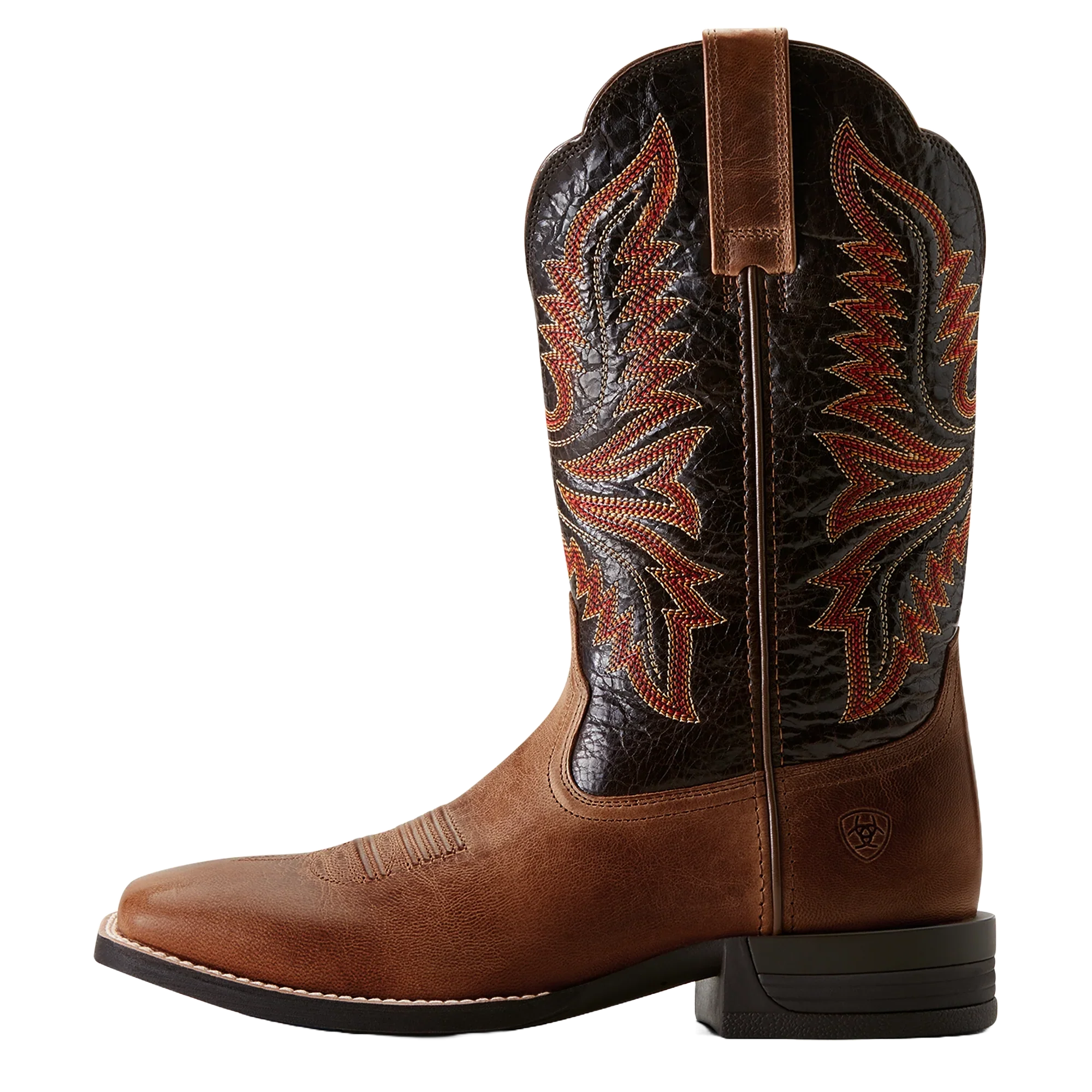 Ariat Men's Brush Creek Cowboy Boot - Mesa Tan - Image 2