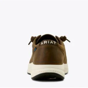 Ariat Men's Buckeye Waterproof Shoe-Dark Brown - Image 2