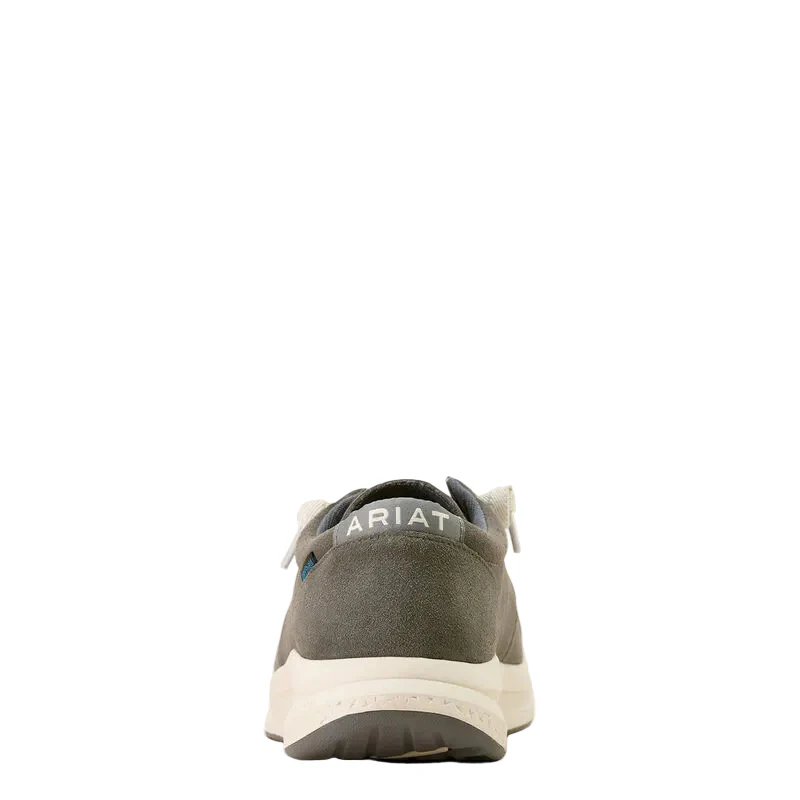 Ariat Men's Buckeye Waterproof Shoe- Java/Charcoal Elephant Print - Image 5