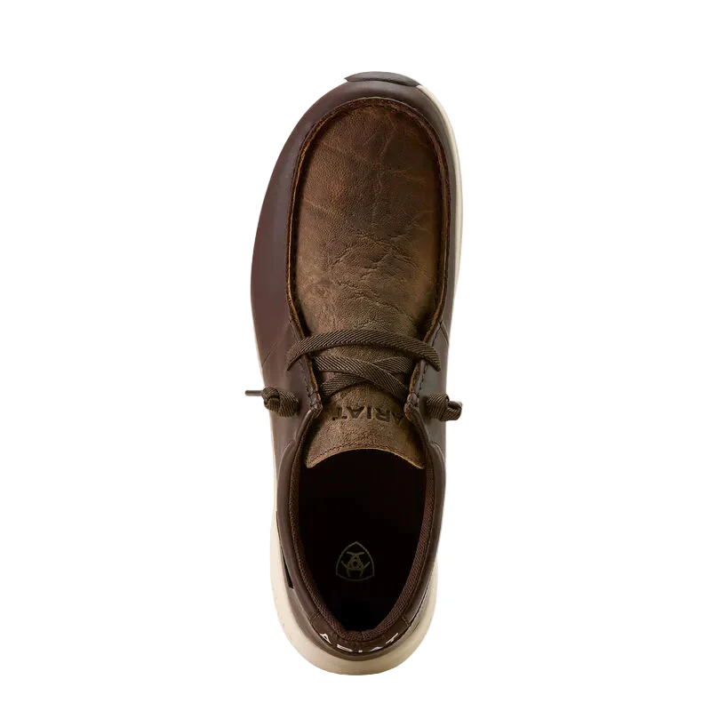 Ariat Men's Buckeye Waterproof Shoe - Mocha/Chocolate - Image 3