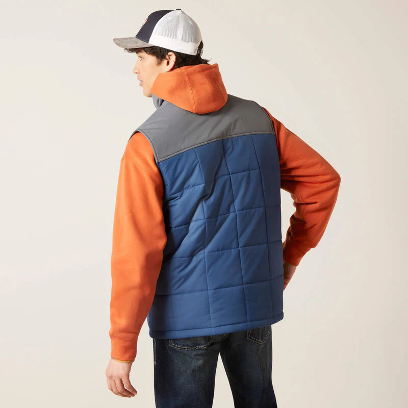 Ariat Men's Crius Insulated Vest  Mid-summer Night/Rock Climb - Image 2