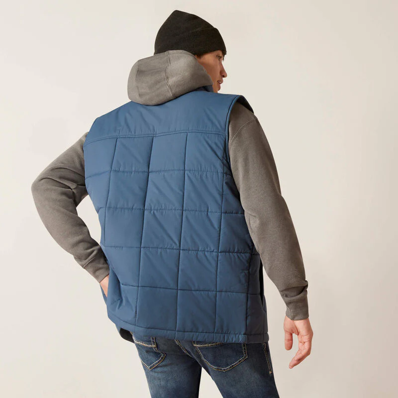 Ariat Men's Crius Insulated Vest - Steely - Image 3