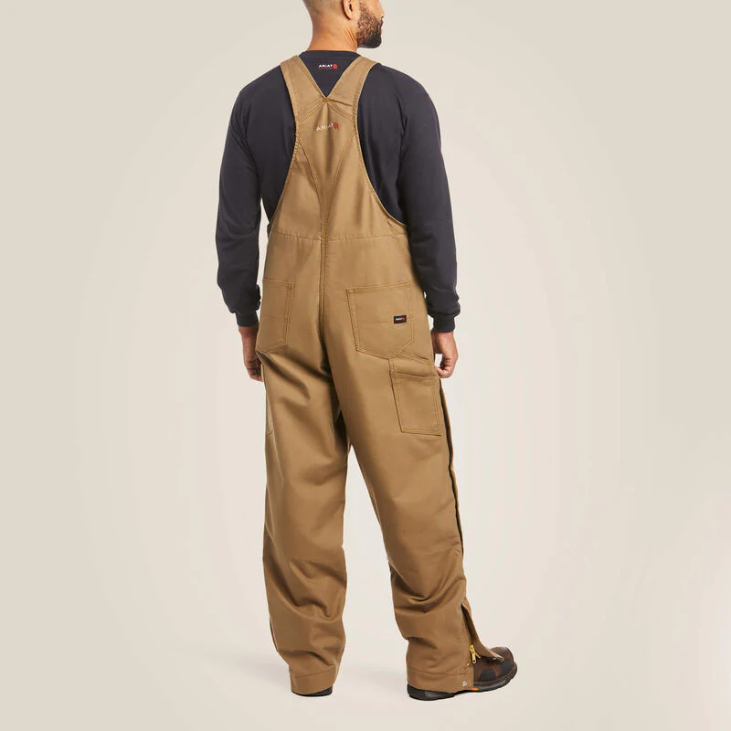 Ariat Men's FR Overall 2.0 Insulated Bib - Field Khaki - Image 2