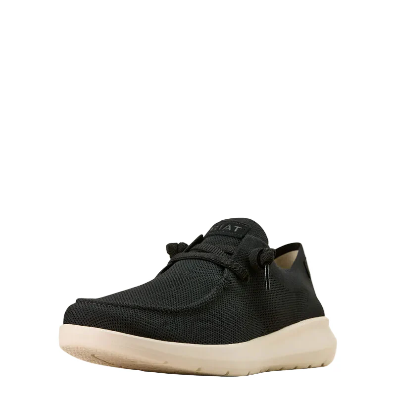 Ariat Men's Hilo Shoe - Black Knit - Image 2