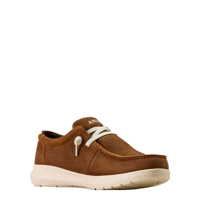 Ariat Men's Hilo Shoe - Tumble Brown Suede - Image 5