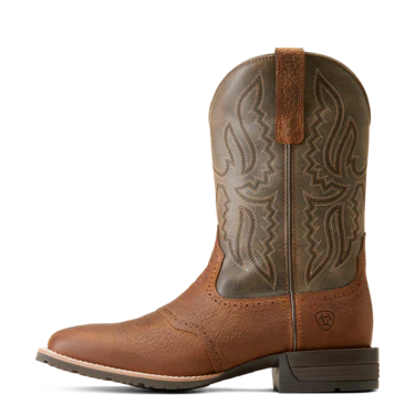 Ariat Men's Hybrid Ranchway Western Boots - Earth - Image 5