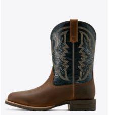 Ariat Men's Hybrid Ranchwork Waterproof Cowboy Boot- Tavern Taupe - Image 3