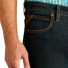 Ariat Men's M4 Relaxed Stretch Pro Series Ray Bootcut Jeans - Blackstone - Image 5