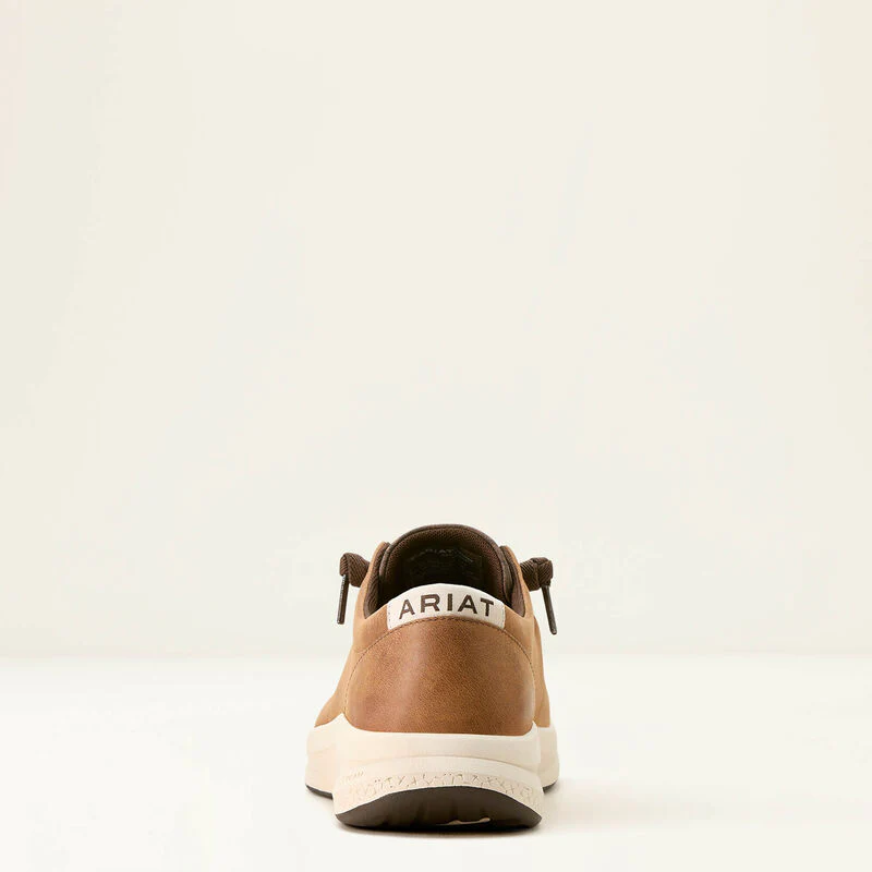 Ariat Men's Buckeye Shoes- Tan/Beige Elephant Print - Image 5