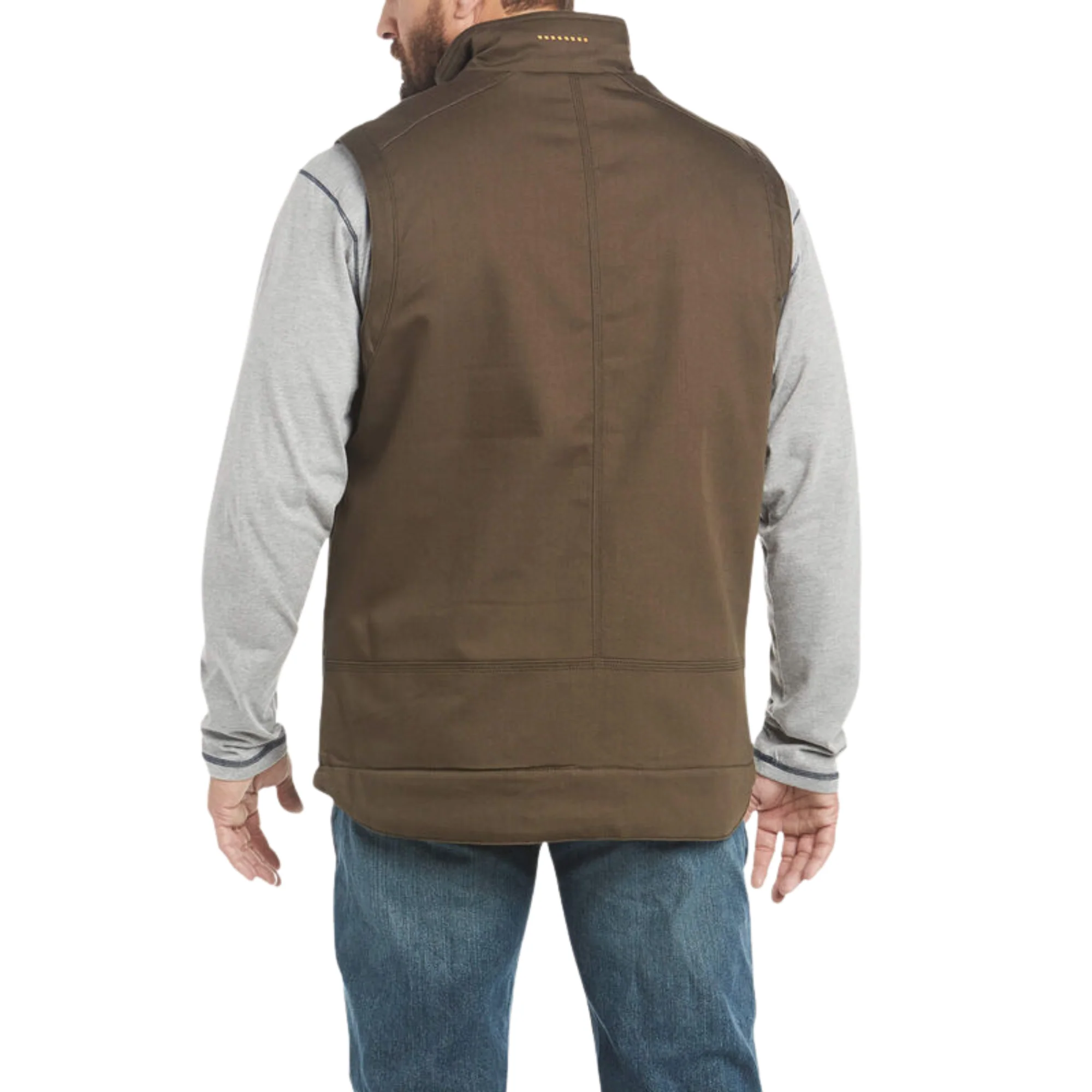 Ariat Men's Rebar Duracanvas Vest - Wren - Image 2